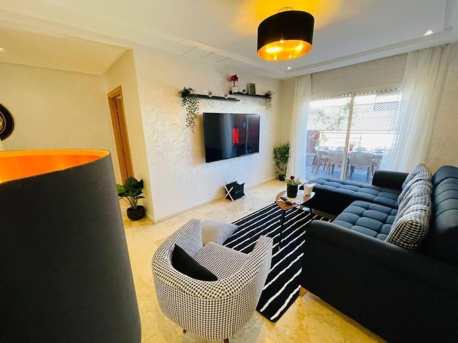 A 2 Minutes De Casa Finance City, Appartement Avec 2 Chambres Касабланка Экстерьер фото